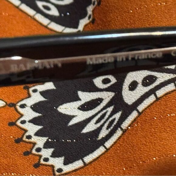 Balmain Elegant Black Sunglasses bl 2039 c01 5217 140 Cat 2 Made in France - Picture 7 of 10